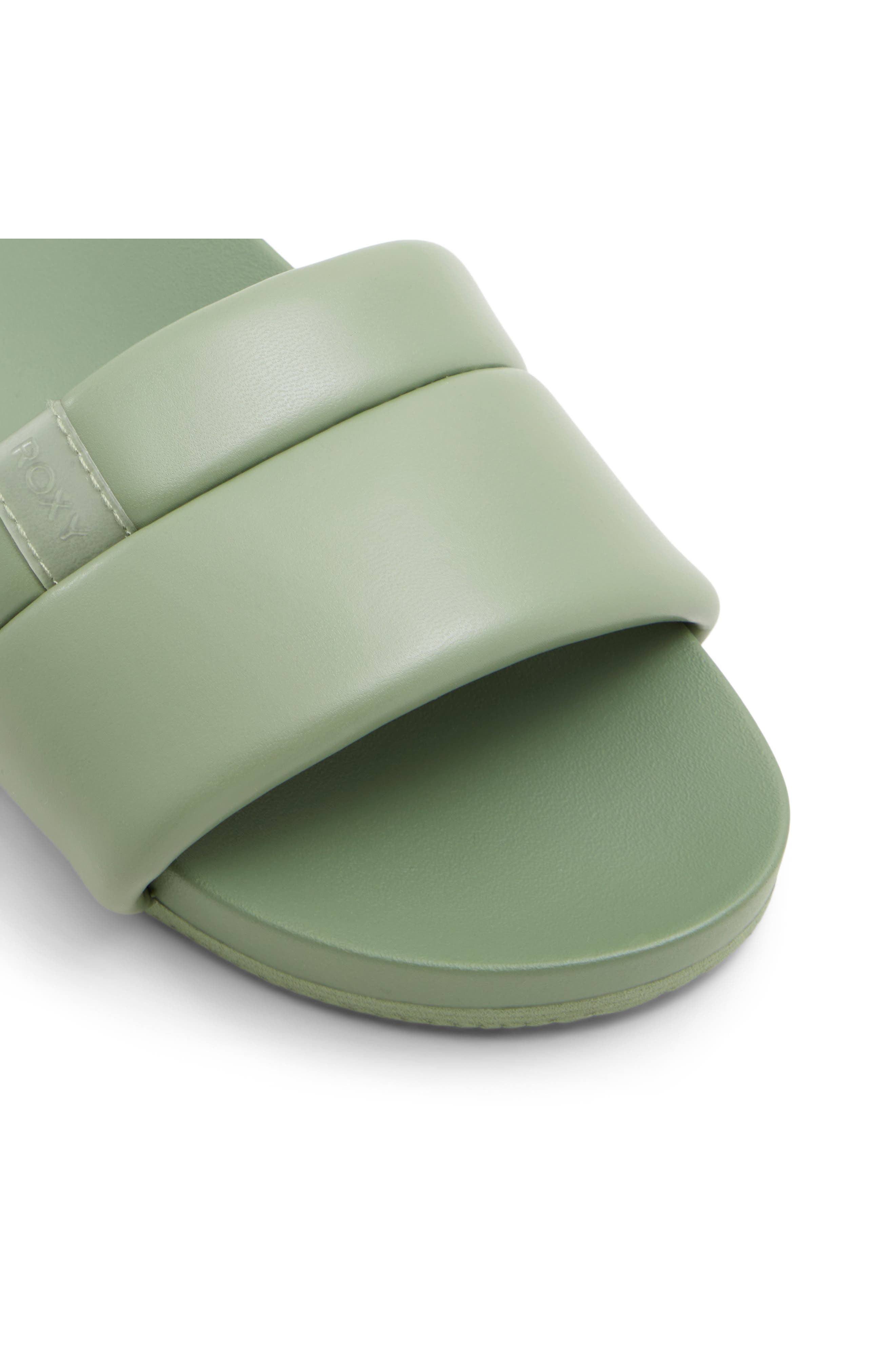 Slip In Slide Sandal, Alternate, color, SMOOTH KHAKI