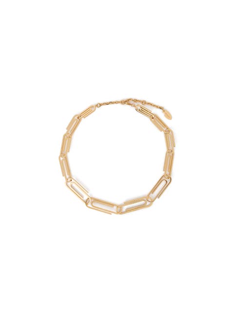 Women's Paperclip Chain Necklace