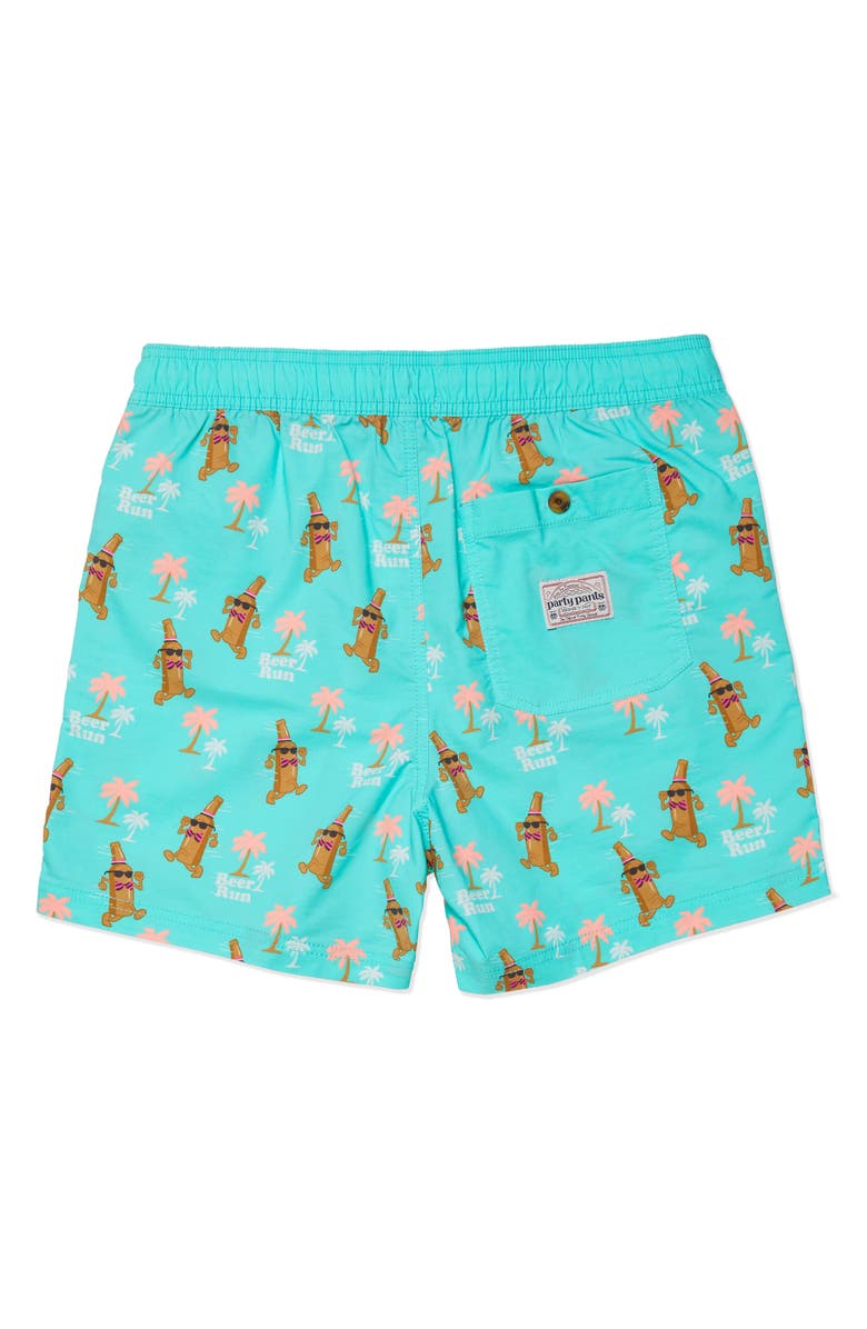 Party Pants Beer Run Swim Shorts, Alternate, color, 