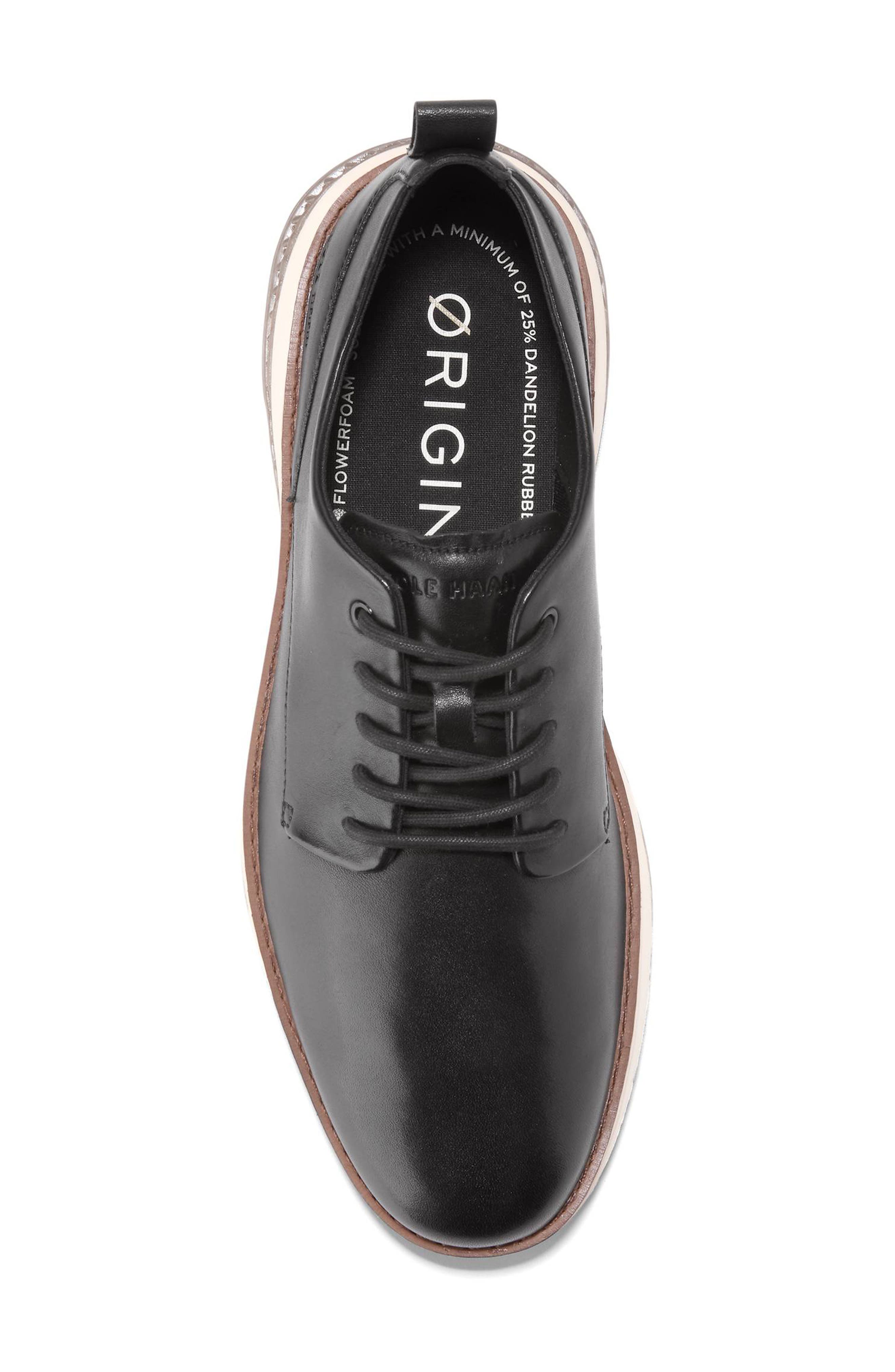Cole Haan OriginalGrand Energyweave Plain Toe Oxford, Alternate, color, Black Ivory
