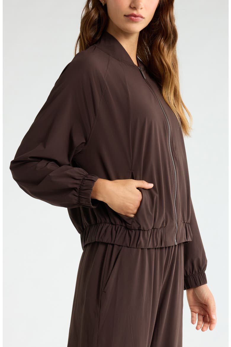 Atlas Bomber Jacket, Alternate, color, BROWN MOLE