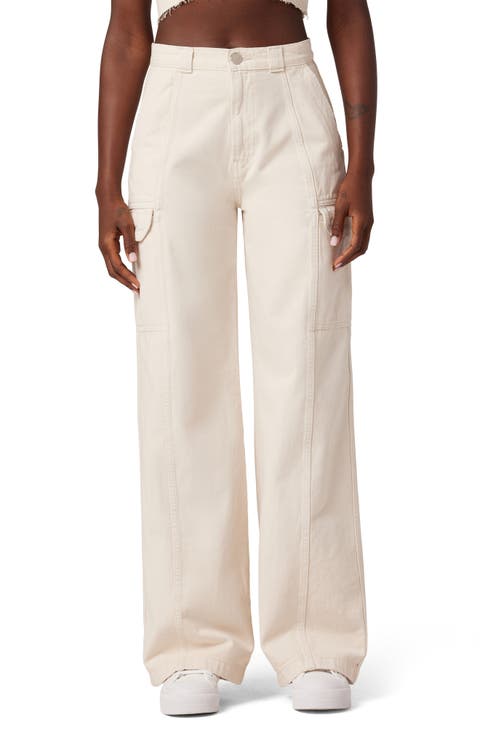 High Waist Wide Leg Cargo Pants