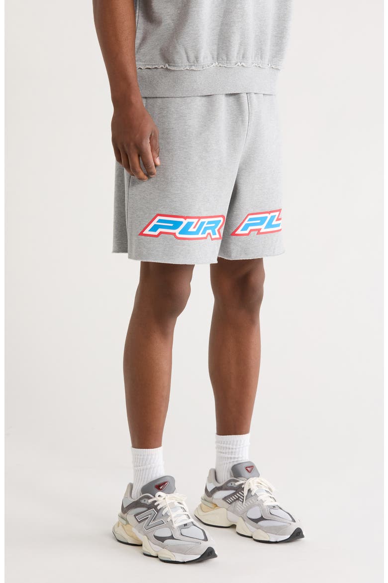 Cotton Fleece Shorts, Alternate, color, GREY