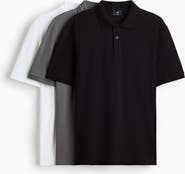 H&M 3-pack Regular Fit Polo Shirts