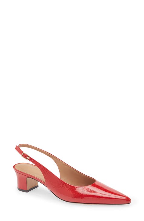 Mansur gavriel slingback offers pumps white size 7/7.5