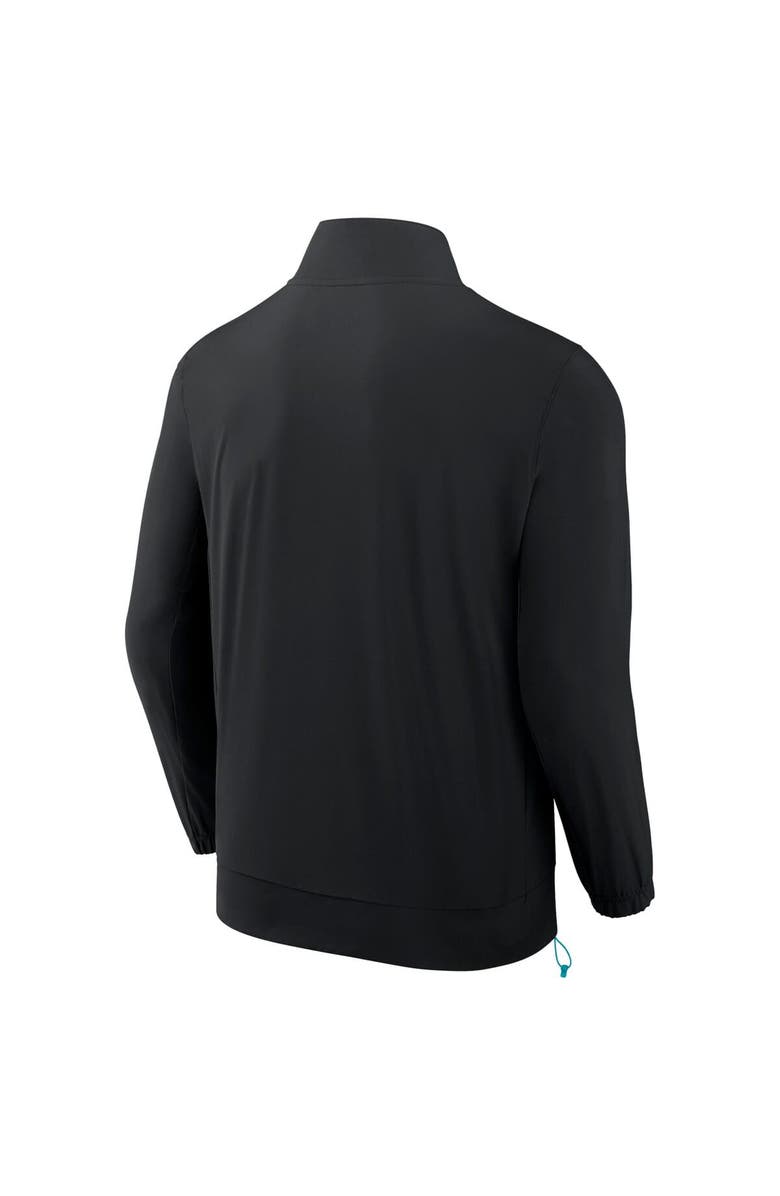 FANATICS Men's Fanatics  Black San Jose Sharks Authentic Pro Rink Coaches Full-Zip Jacket, Alternate, color, 