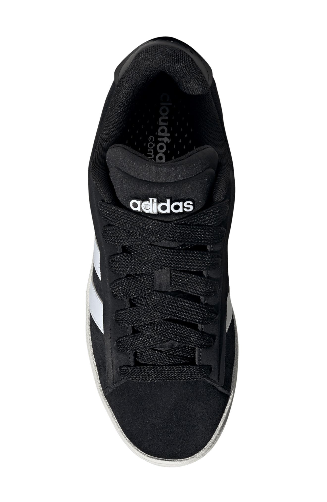 adidas Grand Court Alpha Sneaker, Alternate, color, Black/ White/ Gum