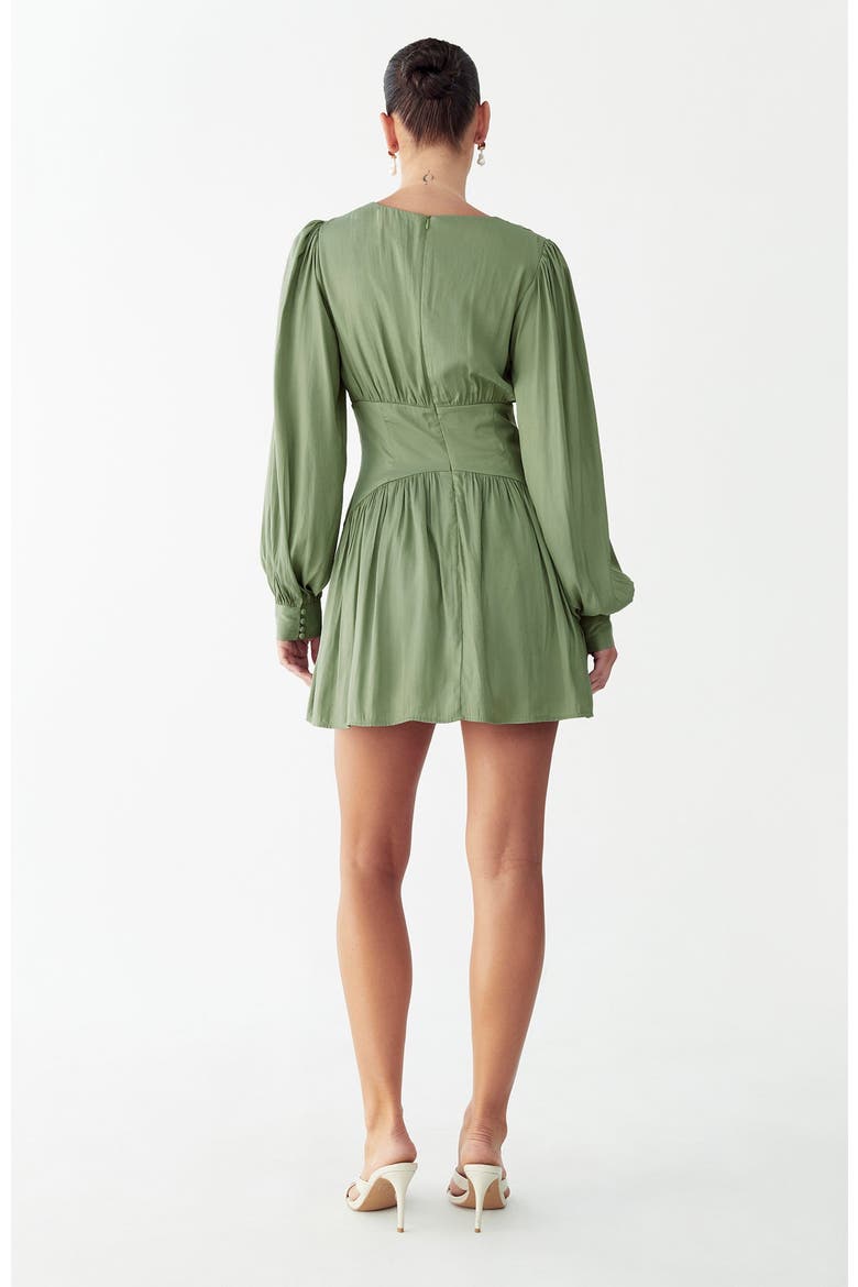 Izzy Mini Dress, Alternate, color, Sage Green