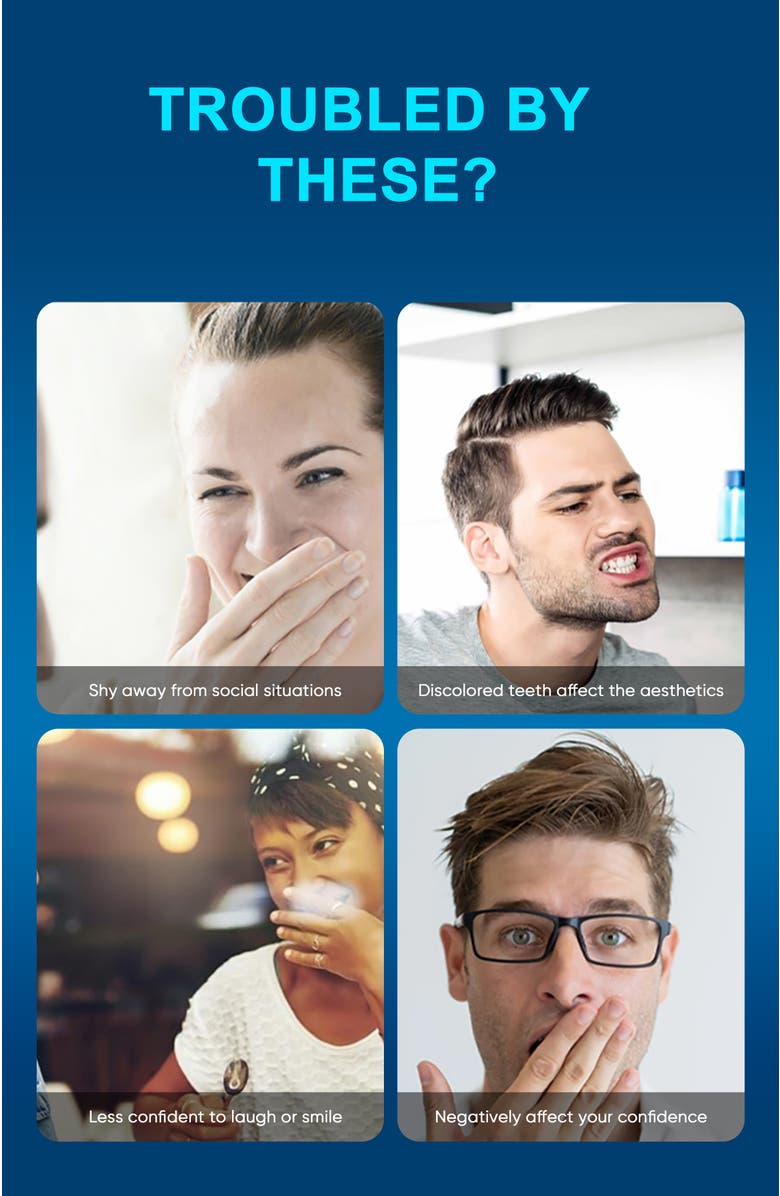 MySmile 5X Original Accelerated Teeth Whitening LED Light, Alternate, color, Blue