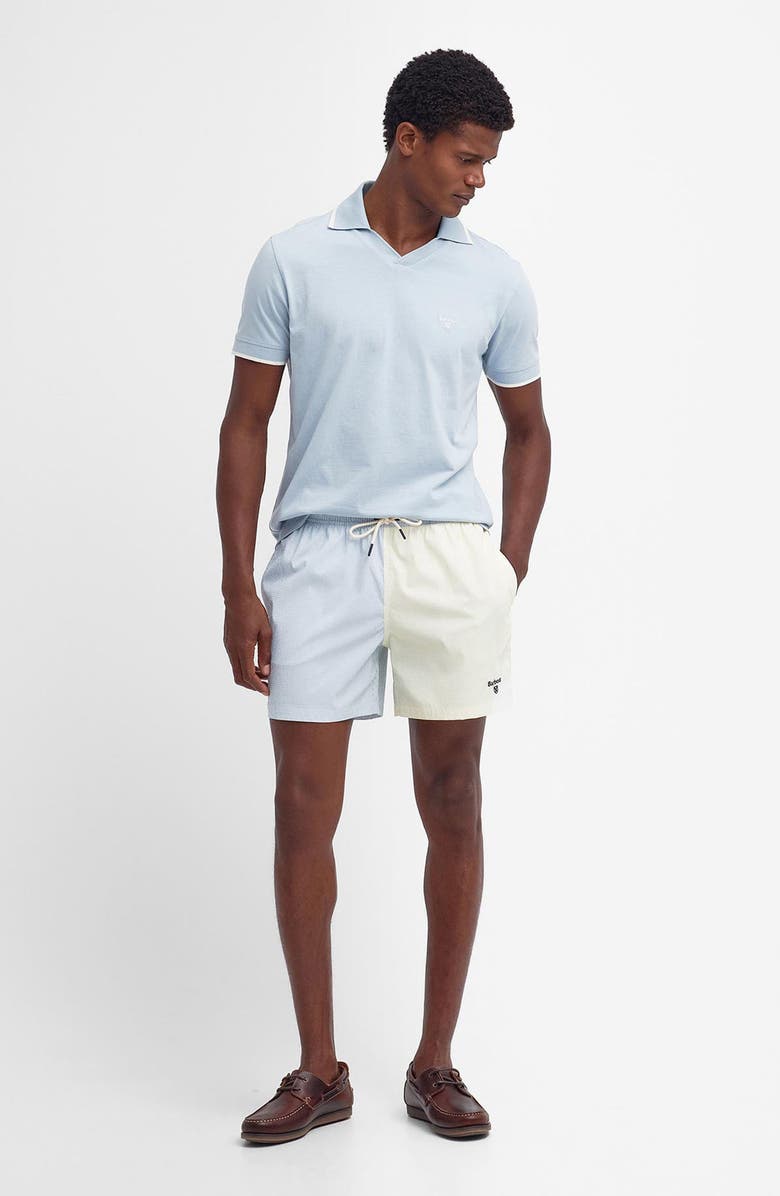 Barbour Northwood Polo, Alternate, color, Niagara Mist