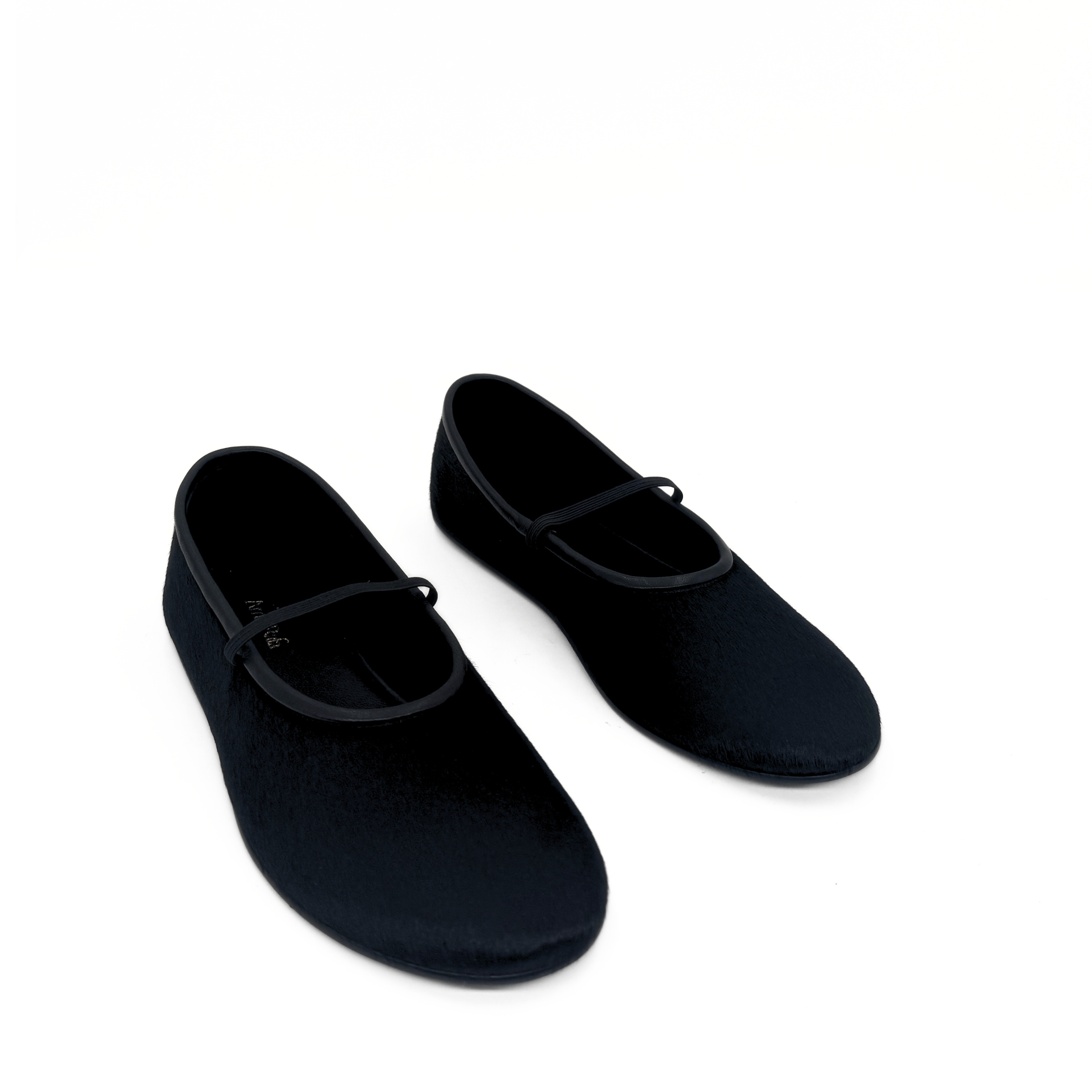 Amie Rafa Amber Pony Hair Mary Janes, Alternate, color, Black Pony Hair