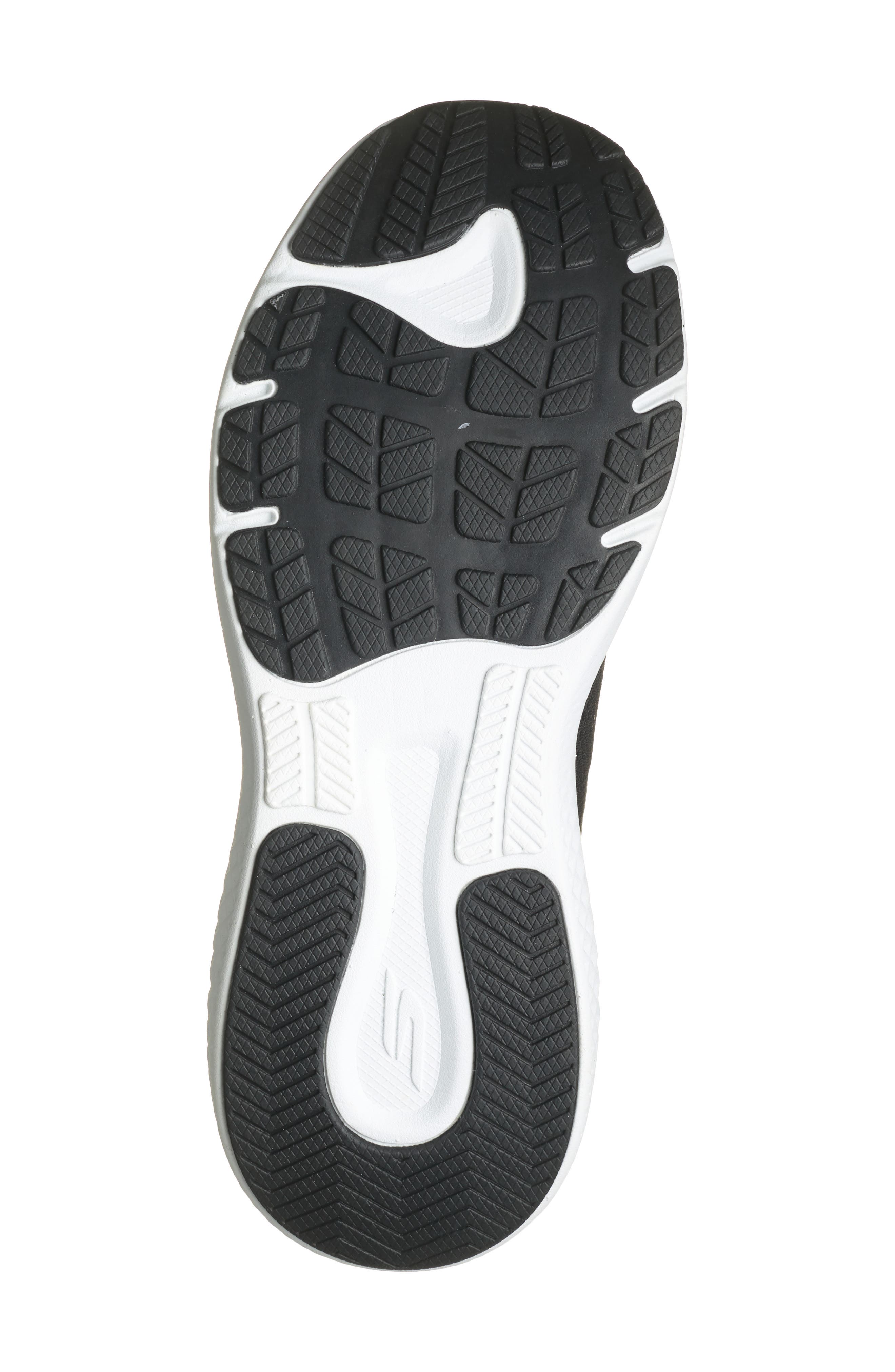GO RUN Supersonic Max Running Shoe, Alternate, color, BLACK/ WHITE