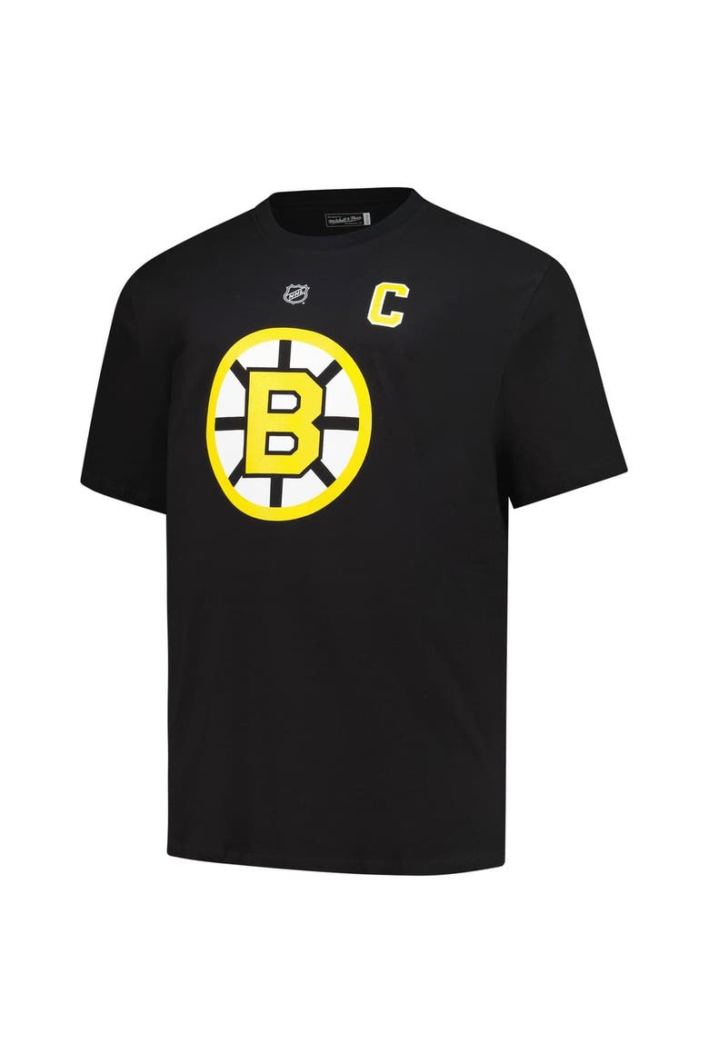 Men's Mitchell & Ness Ray Bourque Black Boston Bruins Big & Tall Name & Number T-Shirt, Alternate, color, Black