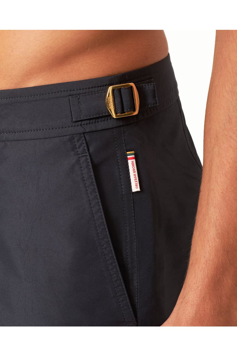 Bulldog Mid-Length Swim Shorts, Alternate, color, NIGHT IRIS