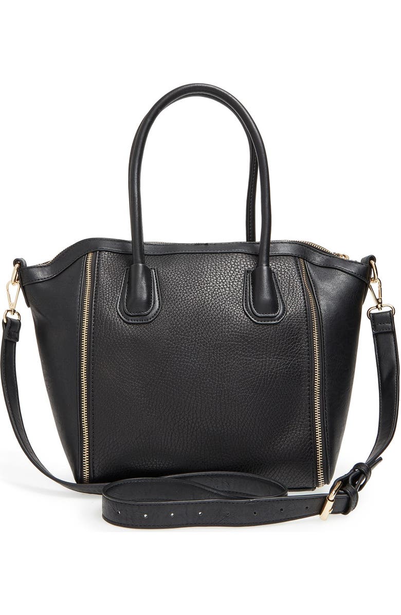 Sole Society 'Kaylen' Faux Leather Crossbody Satchel, Alternate, color,