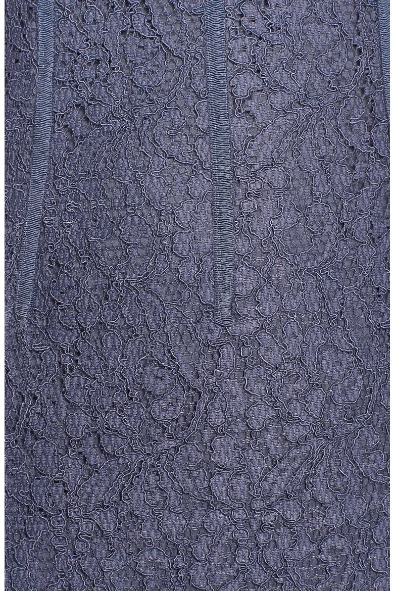 Seam Detail Lace Cocktail Dress, Alternate, color, GUNMETAL