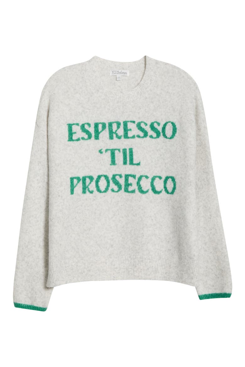 Oversize Lounge Sweater, Alternate, color, HEATHER CLOUD