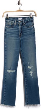 Good American Soft Tech Good Legs Straight Leg Jeans