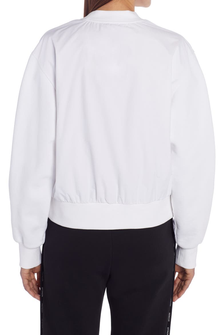 Logo Graphic Sweatshirt, Alternate, color, WHITE