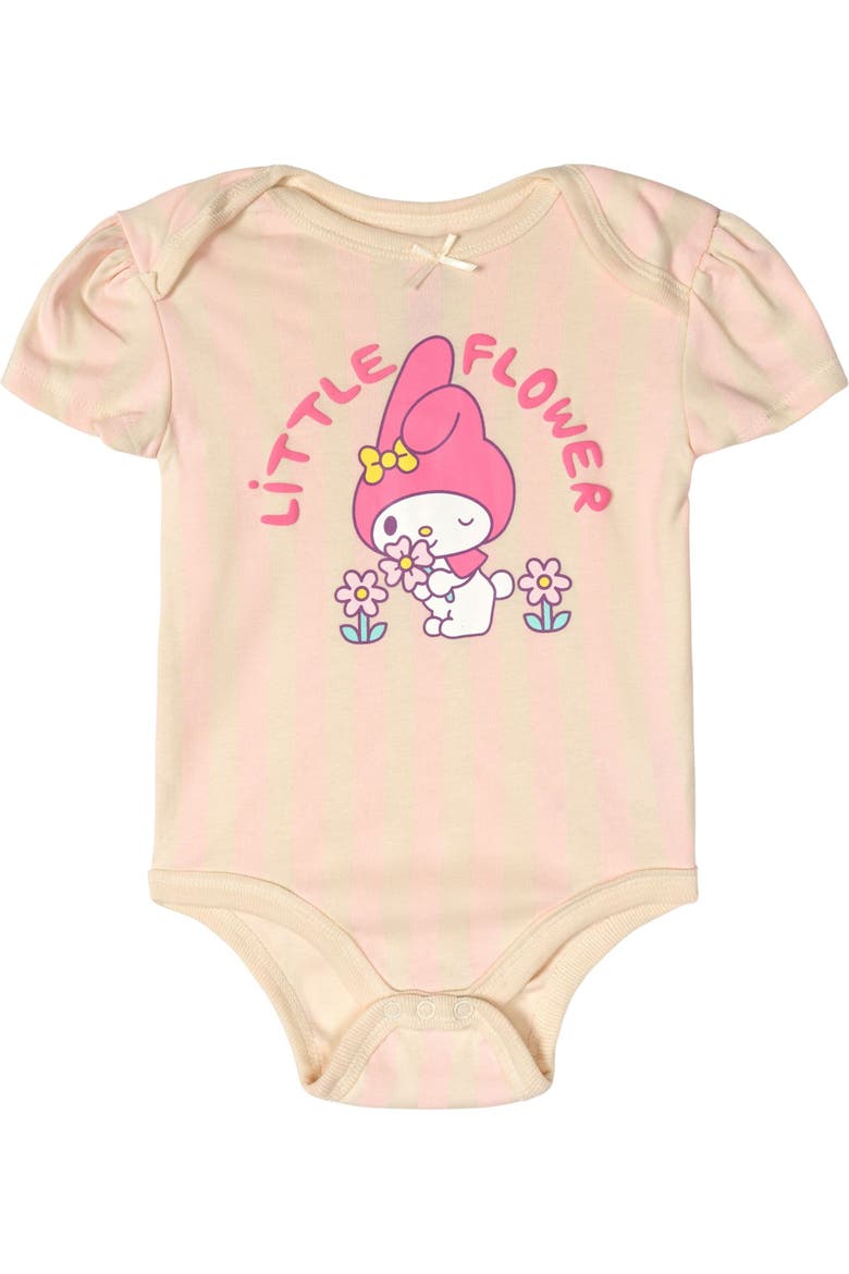 5-Pack One Piece Bodysuits, Alternate, color, Hello Kitty Multi
