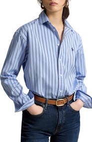 Polo Ralph Lauren Relaxed Fit Striped Cotton Shirt