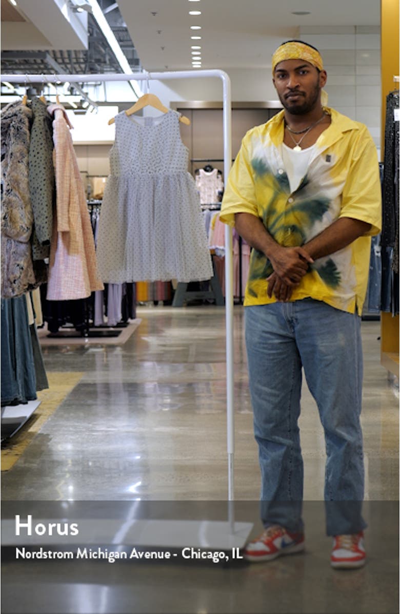 Kids' Polka Dot Tulle Party Dress, sales video thumbnail