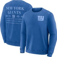 FANATICS Men's Fanatics Royal New York Giants Deep Route Pullover Sweatshirt