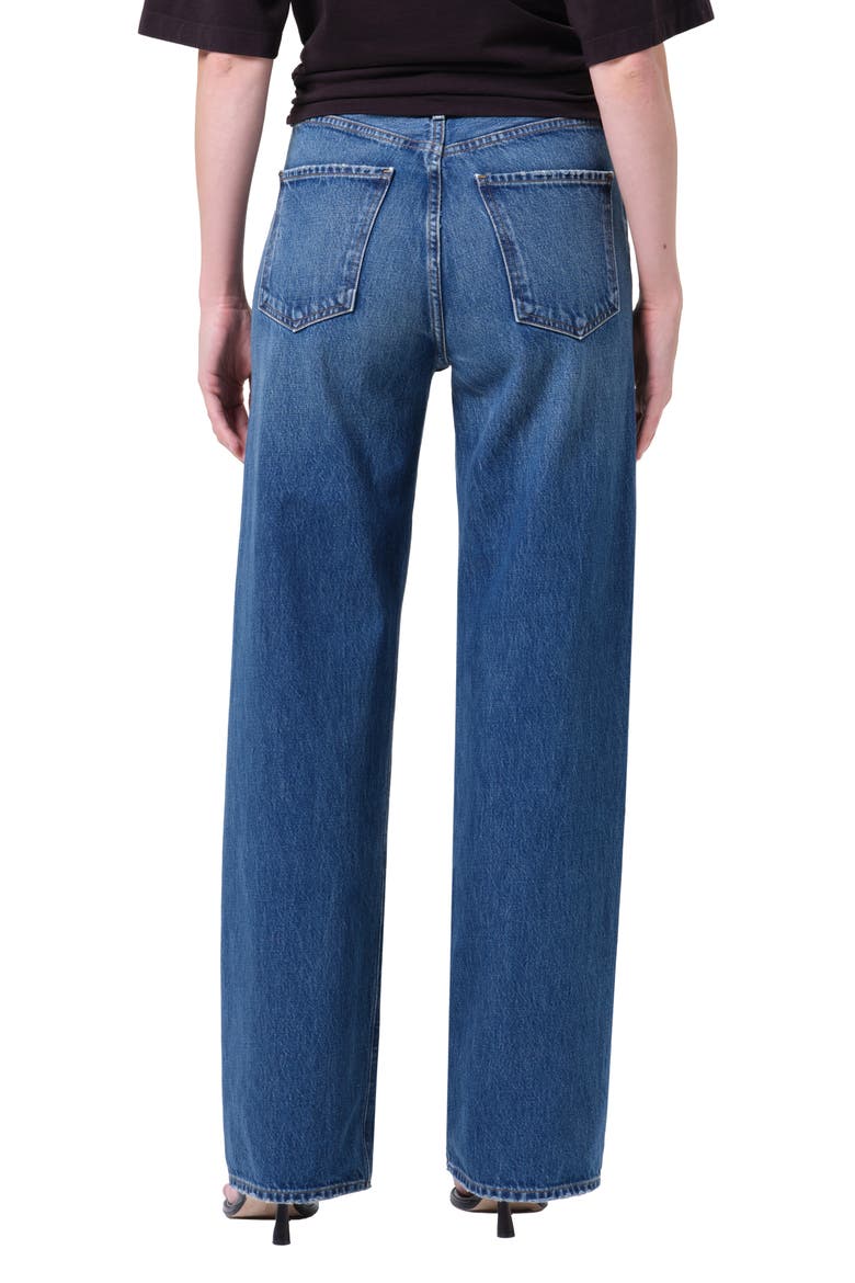 Ren High Waist Wide Leg Jeans, Alternate, color, CHAPTER DARK INDIGO
