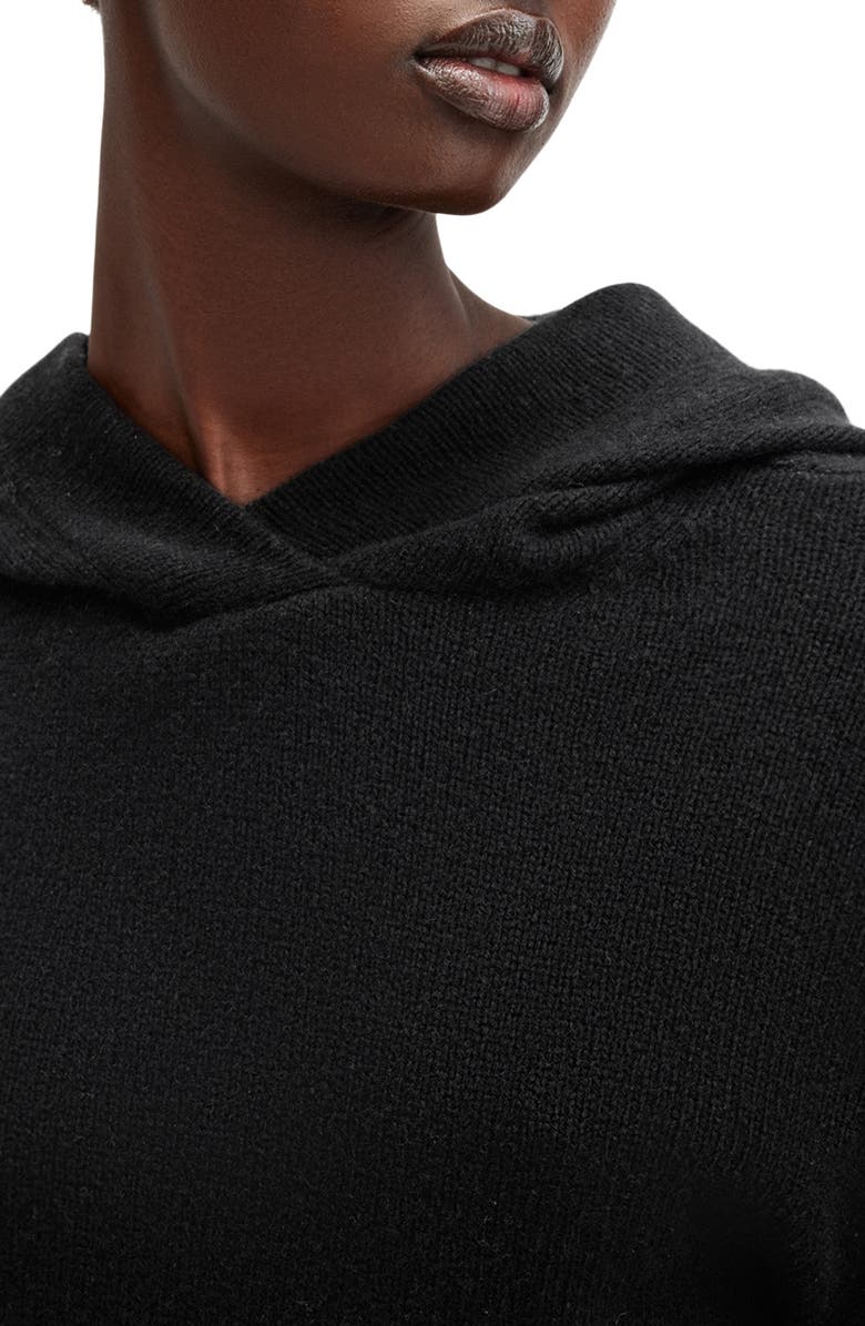 AllSaints Ines Cashmere & Wool Hooded Sweater, Alternate, color, 