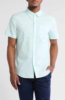 Original Penguin Short Sleeve Cotton Poplin Button-Up Shirt