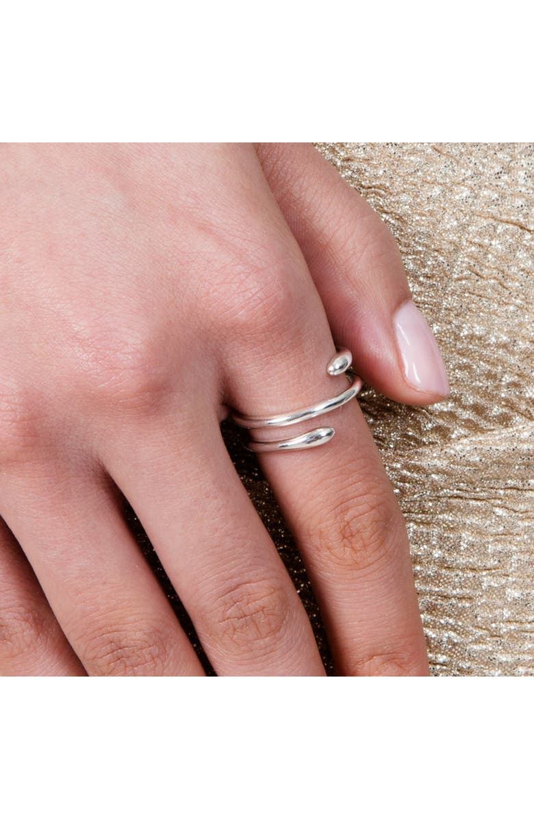 Lucy Quartermaine Coil Drop Ring, Alternate, color, Gold