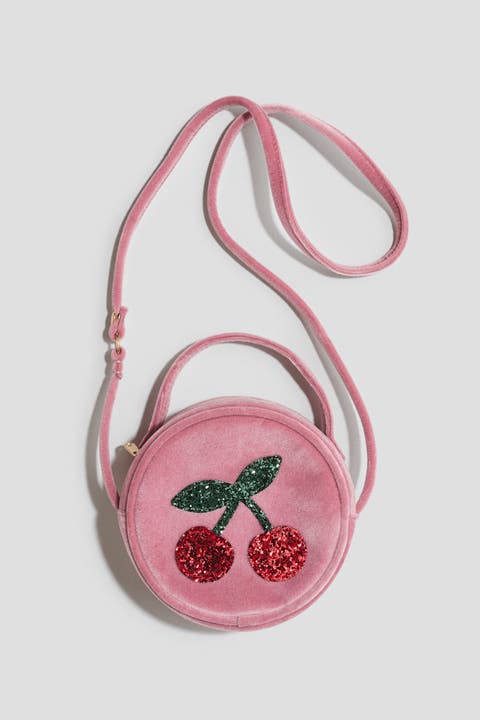 Appliquéd Crossbody Bag