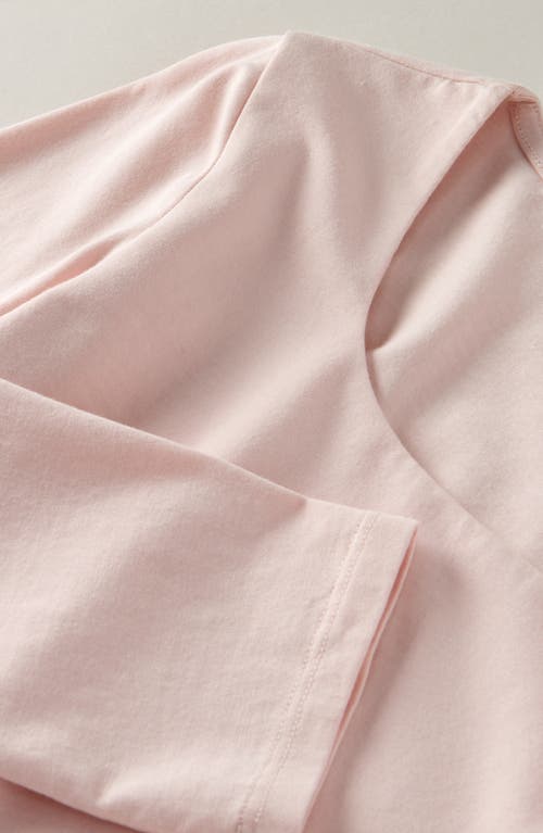 Nordstrom Kids' Cotton Scoop Neck T-shirt In Neutral