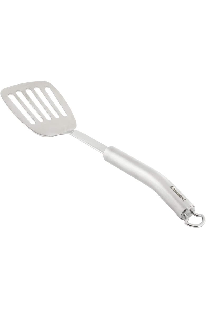 14-Inch Slotted Turner, Stainless Steel, Main, color, Silver