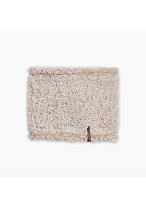 Turtle Fur High Pile Fleece Neck Warmer In Brown