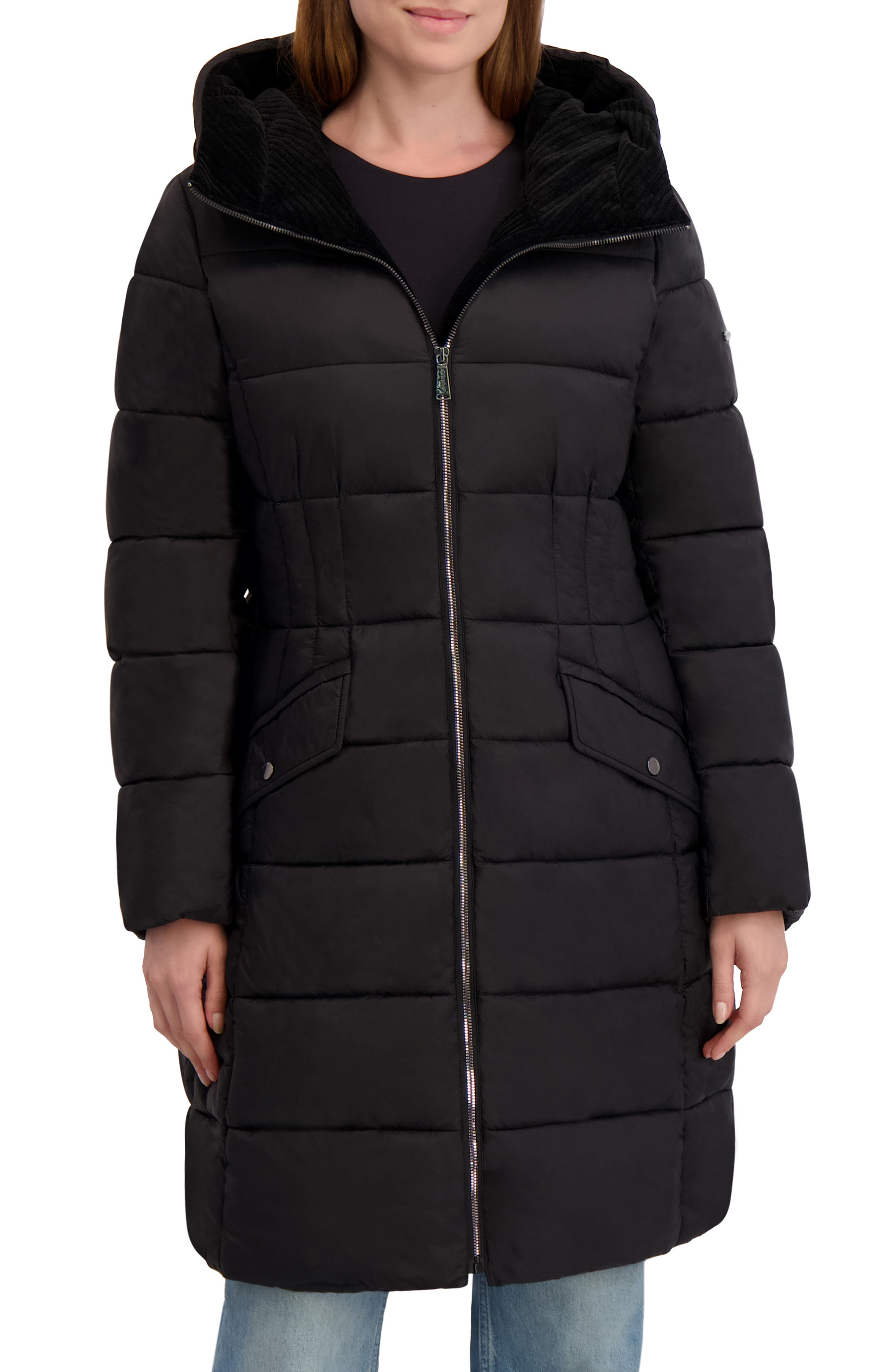 Laundry by Shelli Segal Hooded Puffer Coat