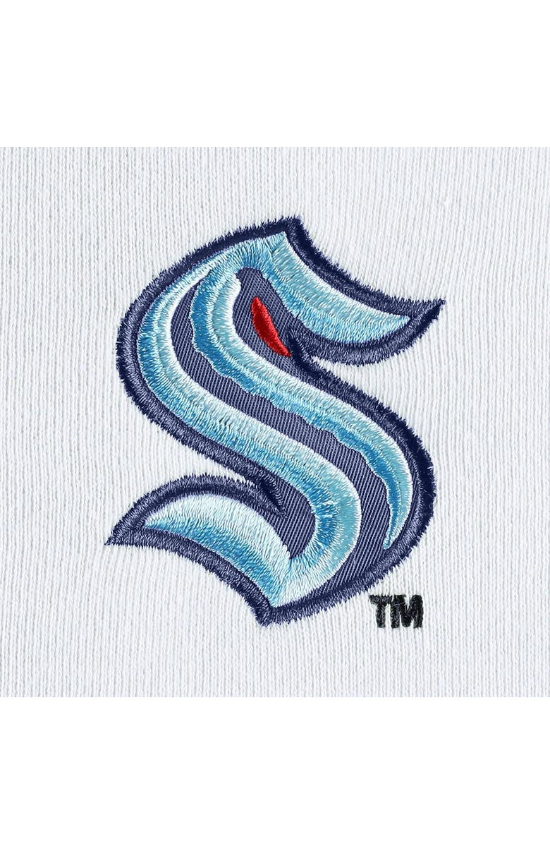 DKNY SPORT Women's DKNY Sport Deep Sea Blue/White Seattle Kraken Gina Full-Zip Hoodie, Alternate, color, 