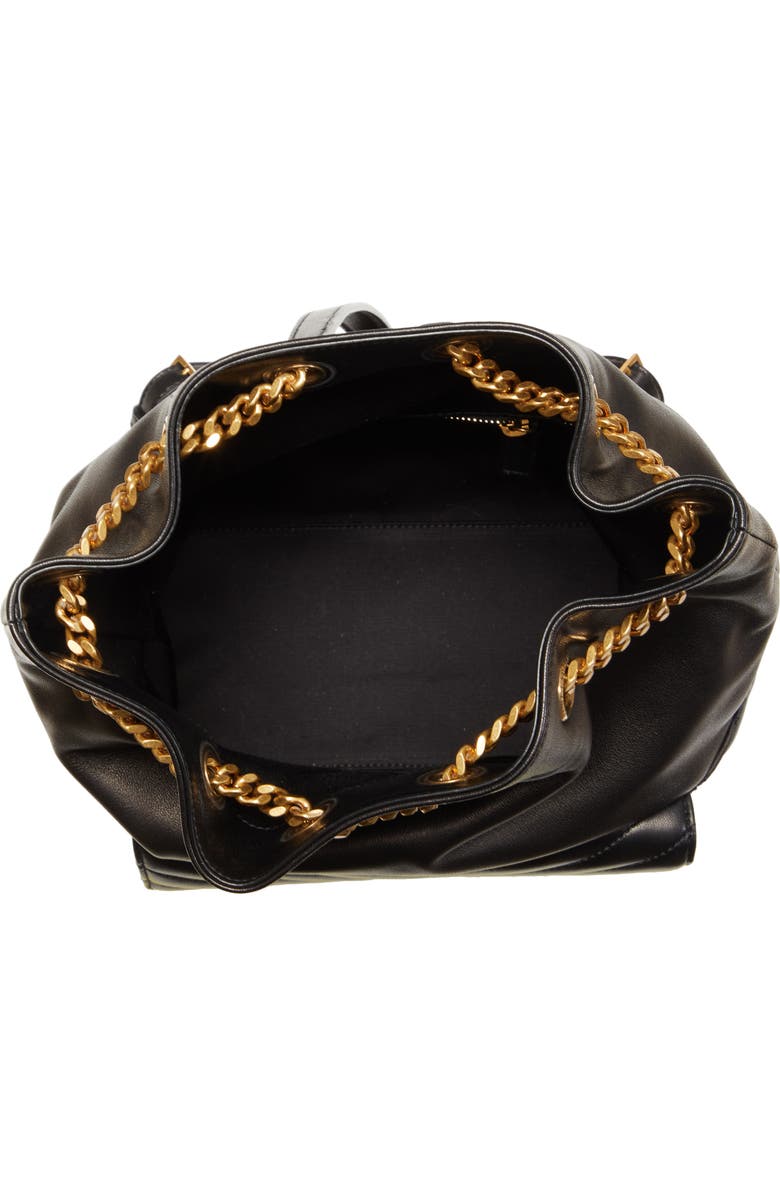 Saint Laurent Joe Monogram Matelassé Leather Backpack, Alternate, color,