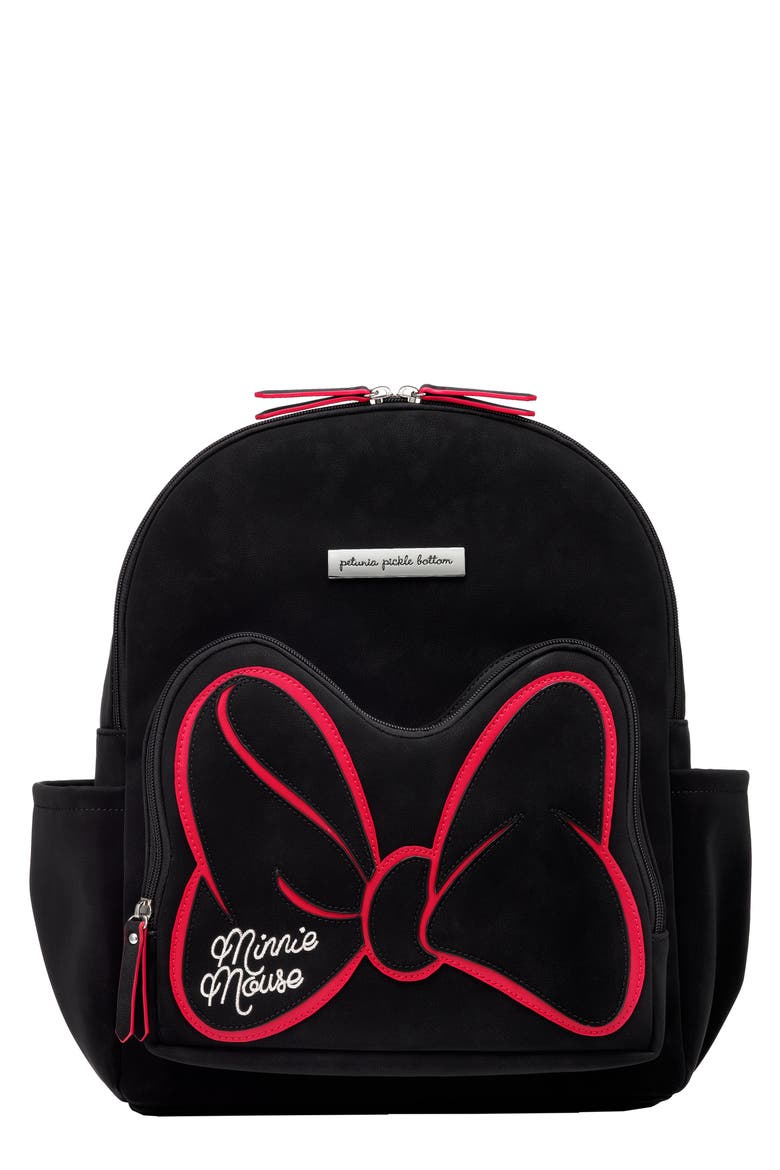 District Signature Minnie Backpack Diaper Bag, Main, color, MINNIE MOUSE LEATHERETTE