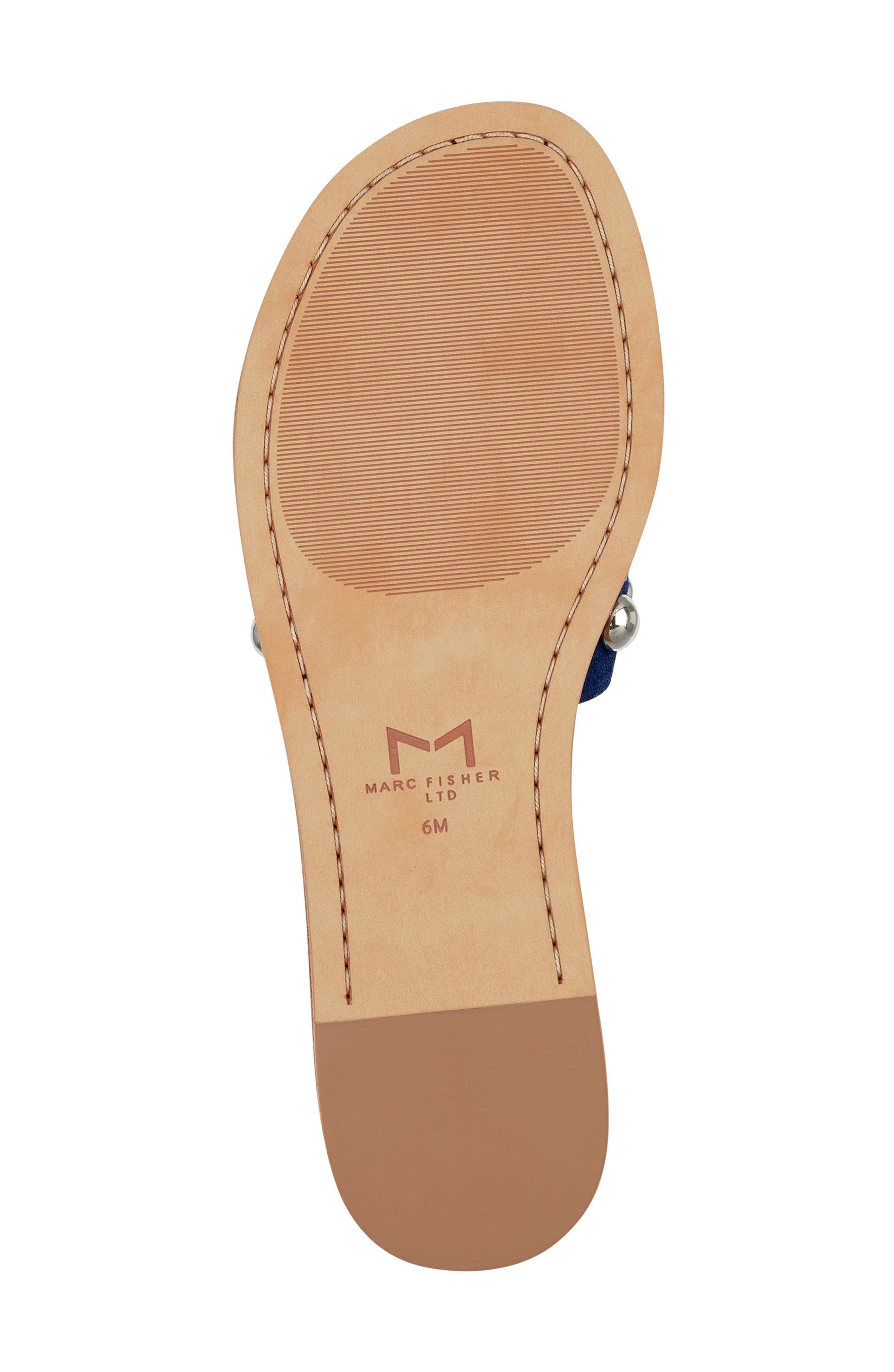 Pagie Slide Sandal, Alternate, color, BLUE SUEDE