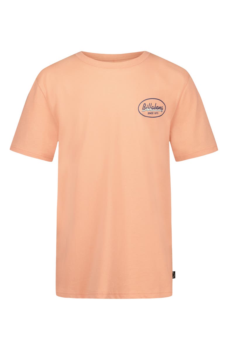 Billabong Kids' Runner Logo Graphic T-Shirt, Main, color, 