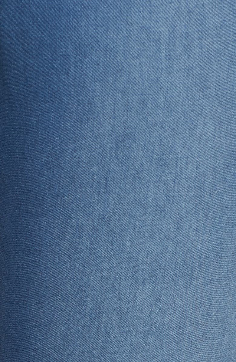 Zeza B by Hue Tuxedo Denim Skimmer Leggings, Alternate, color,