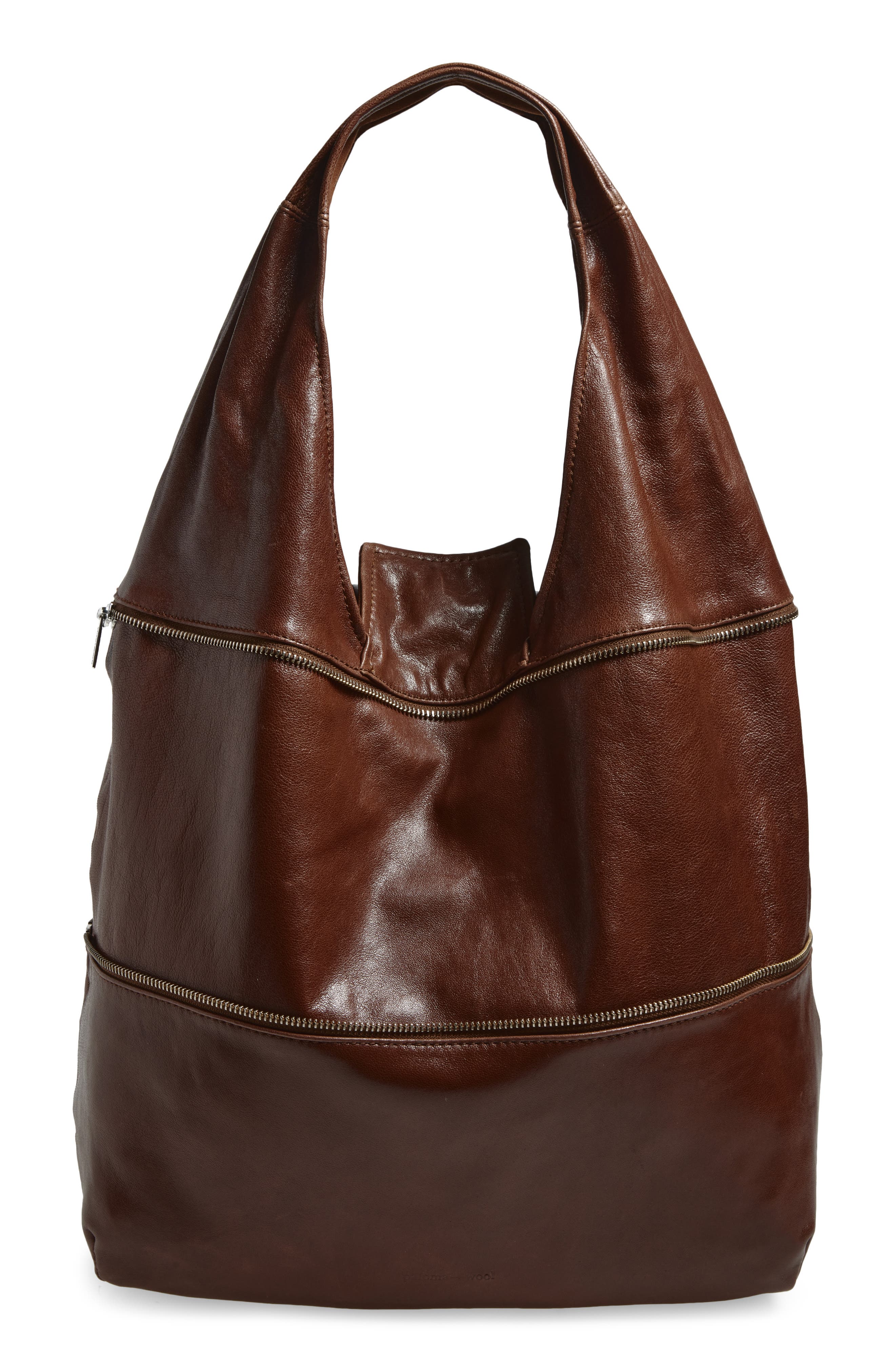 Paloma Wool Riba Convertible Leather Shoulder Bag, Main, color, 