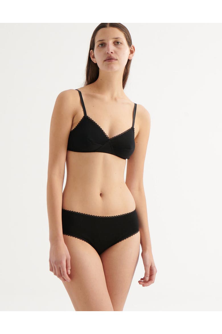 Antonia Bralette, Alternate, color, Black