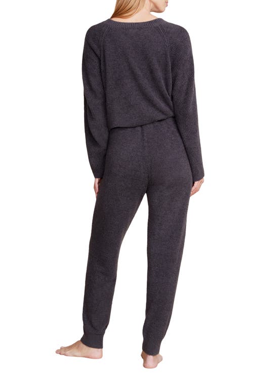 Barefoot Dreams Cozychic Lite Ribbed Lounge Pants In Black