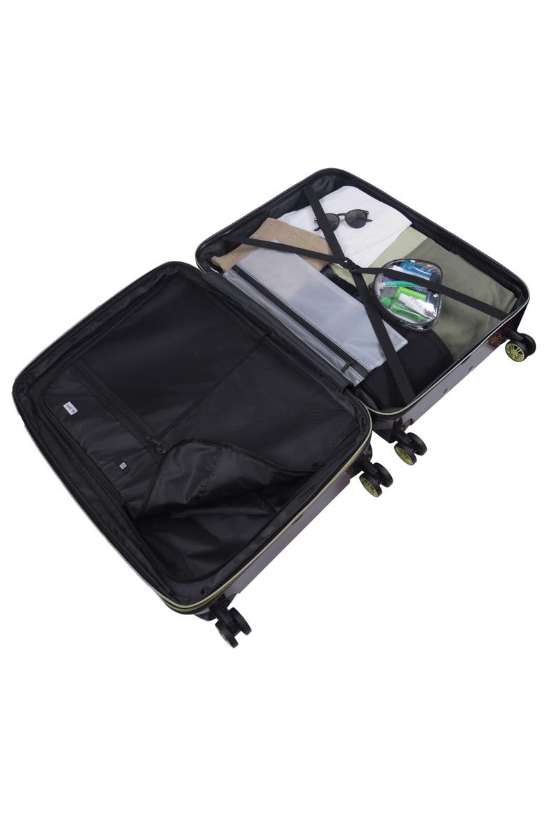 WB Harry Potter Hogwart Express Hardside Printed Abs 29 Inch Luggage, Alternate, color, BURGUNDY