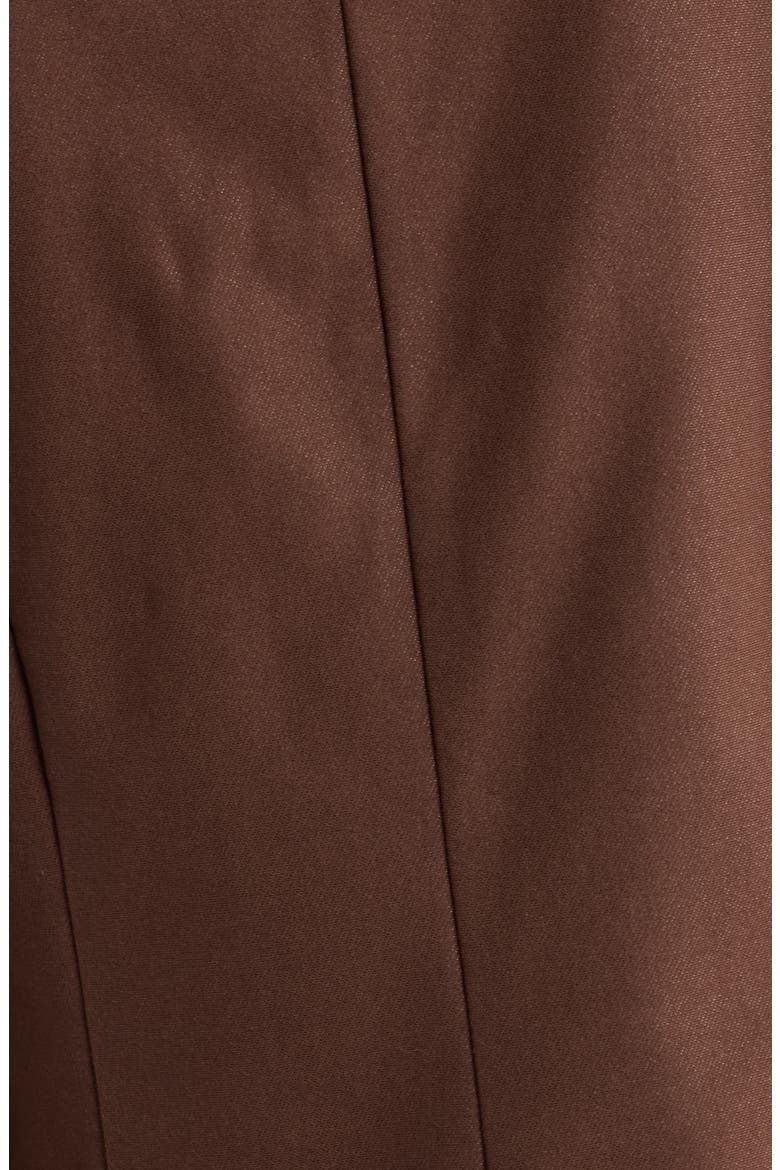 Ihkate Collarless Denim Jacket, Alternate, color, CHICORY COFFEE