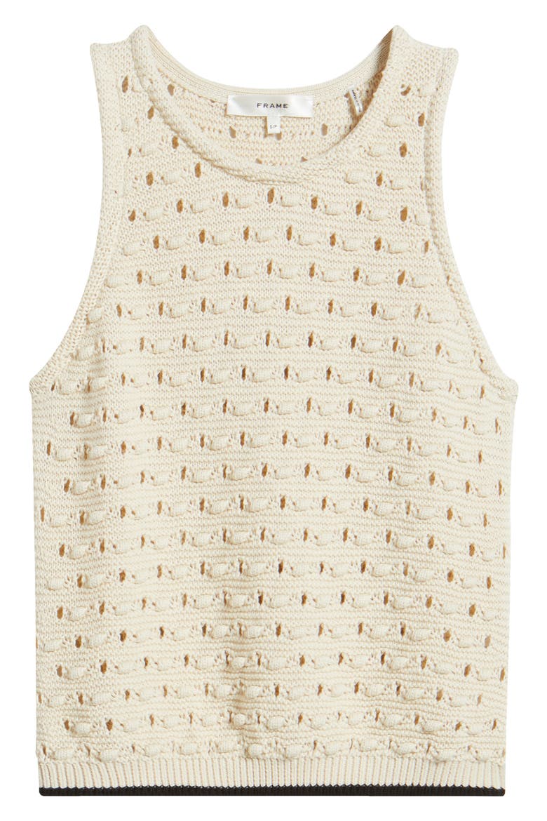 The Bauble Open Knit Cotton Sweater, Alternate, color, CREAM