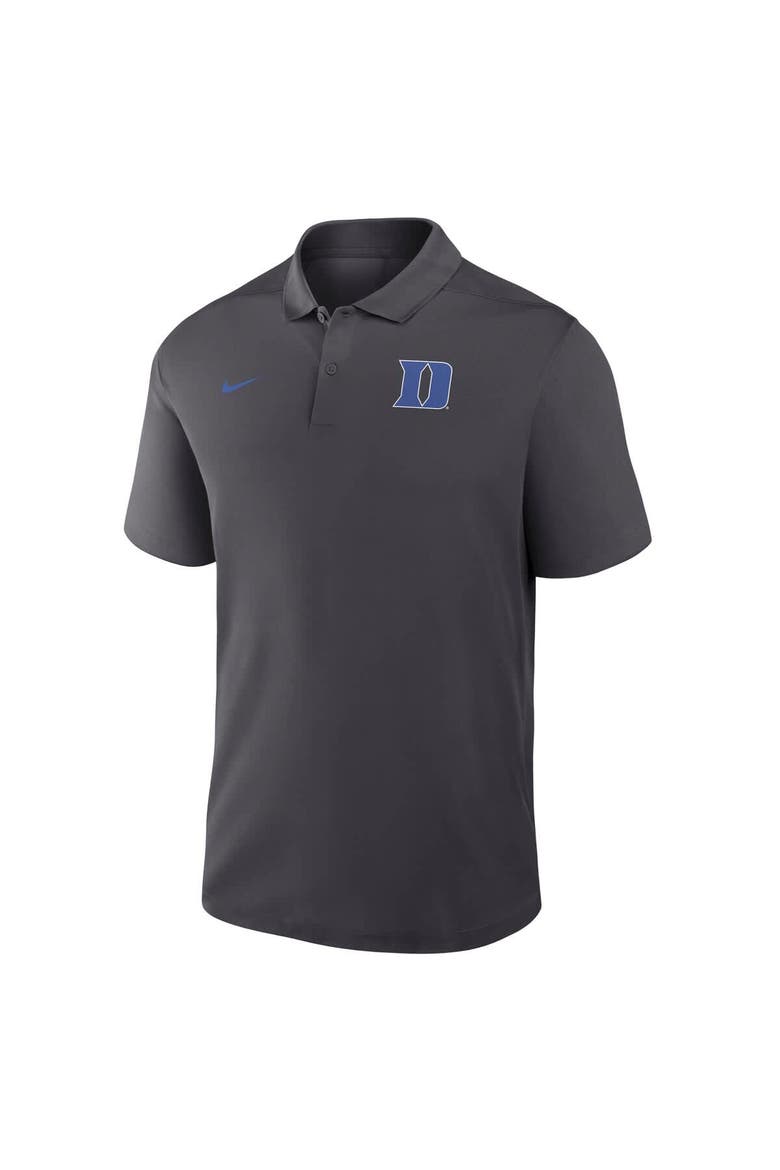 Men's Nike Anthracite Duke Blue Devils Dri-FIT Victory Polo, Alternate, color, Anthracite