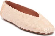 Jeffrey Campbell Fathom Sequin Square Toe Flat